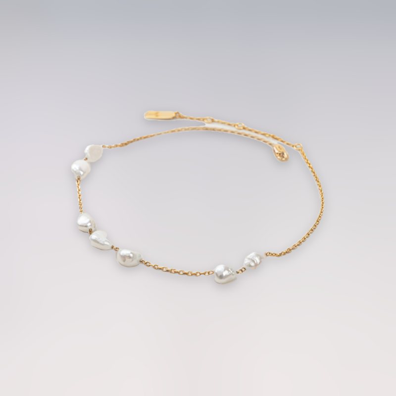 Pearl Gold Necklace