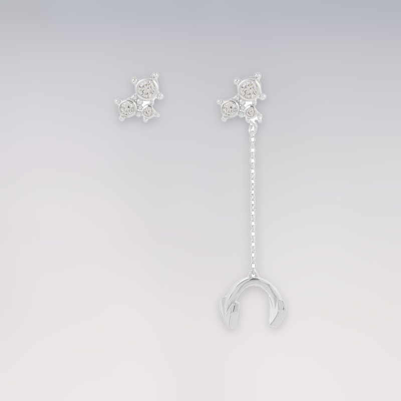Aseer Silver Earrings