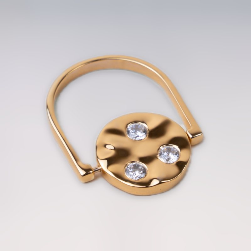 Moon Gold Ring