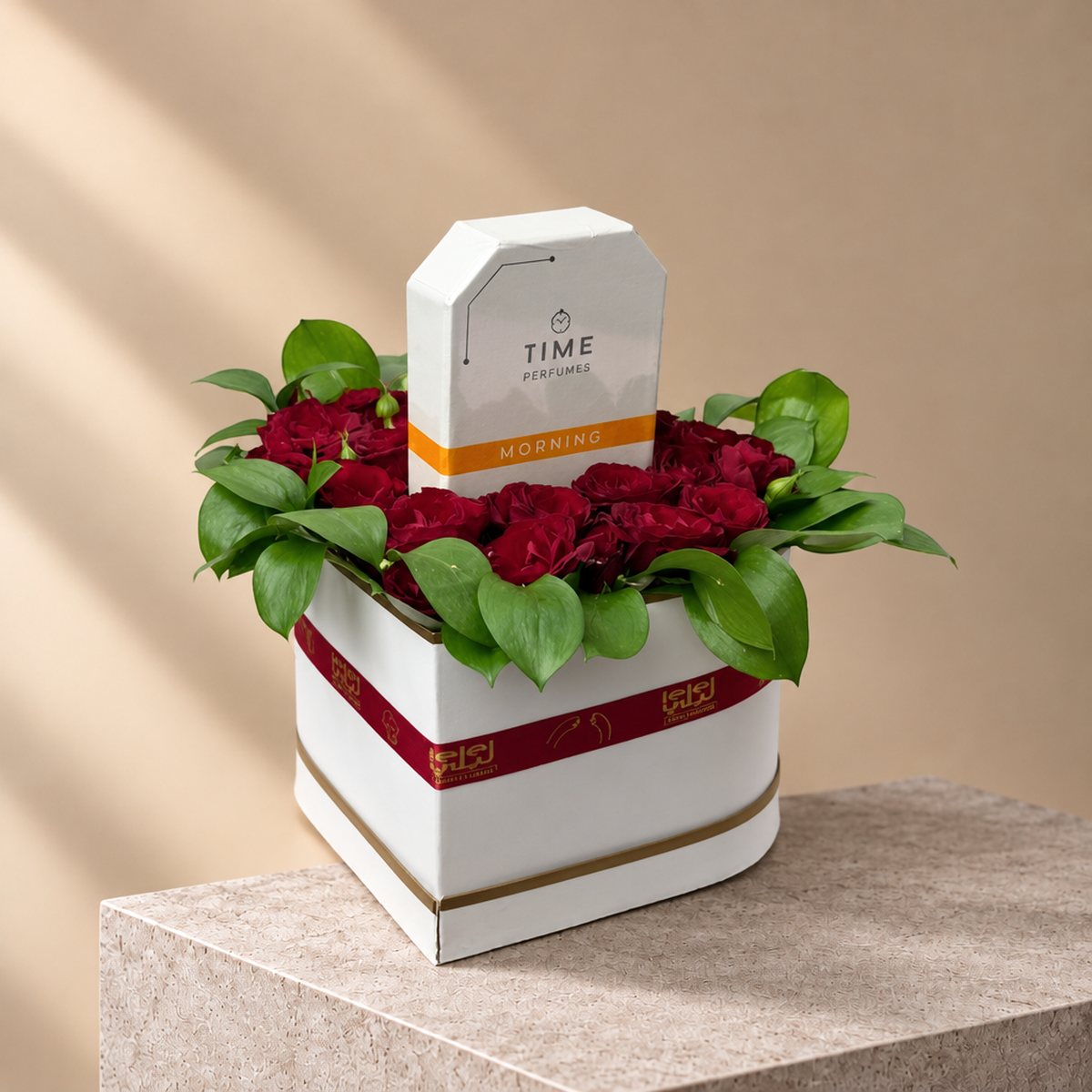 Rose Heart Box with Time Perfume (3)