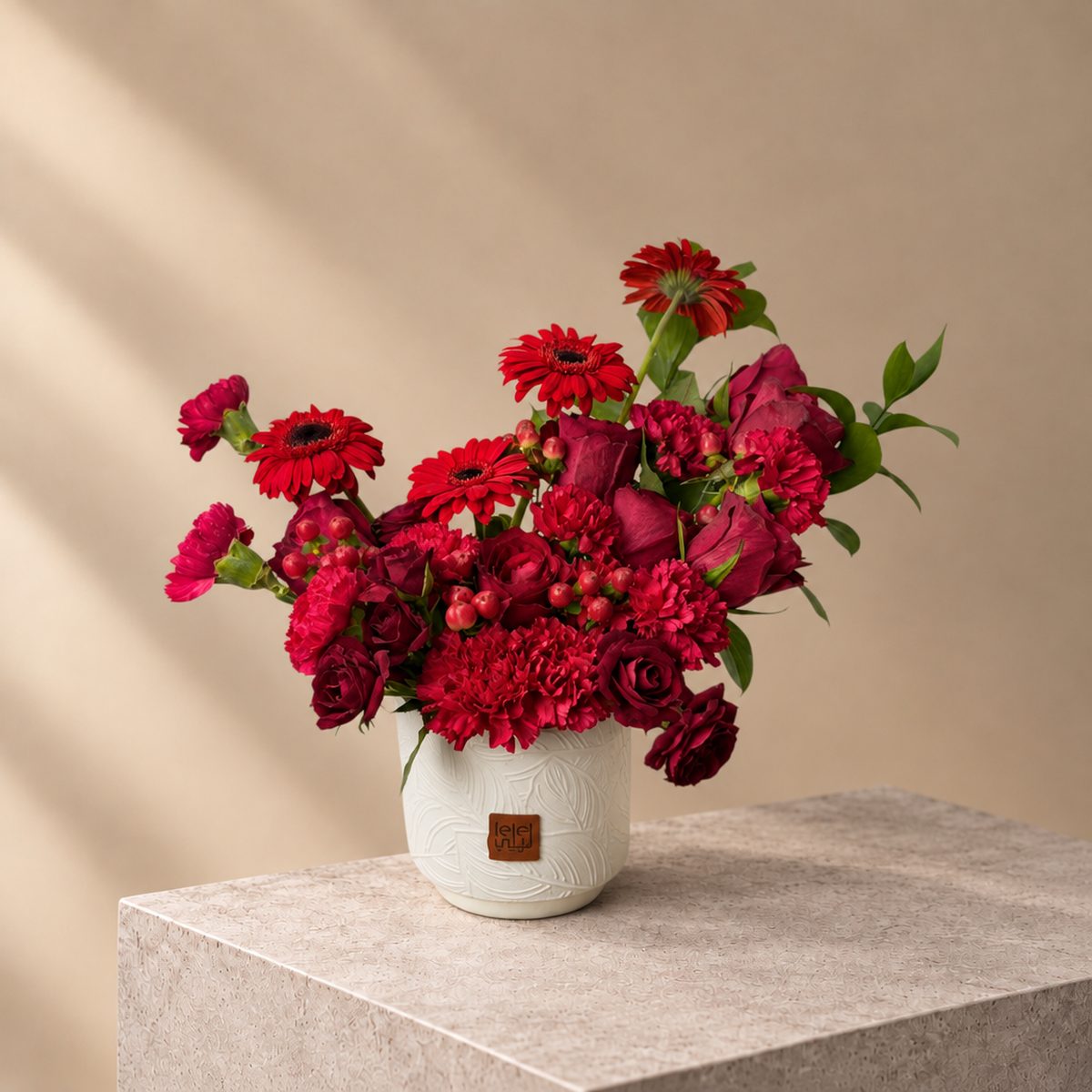 Congratulations and Elegance Vase (2)