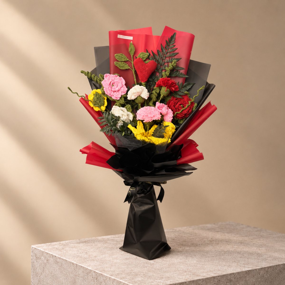 Crochet Roses Bouquet (3)