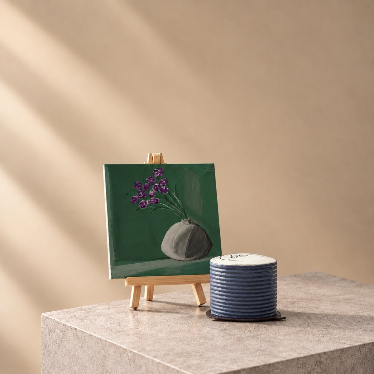 Spirit Vase Painting with Cake (3)