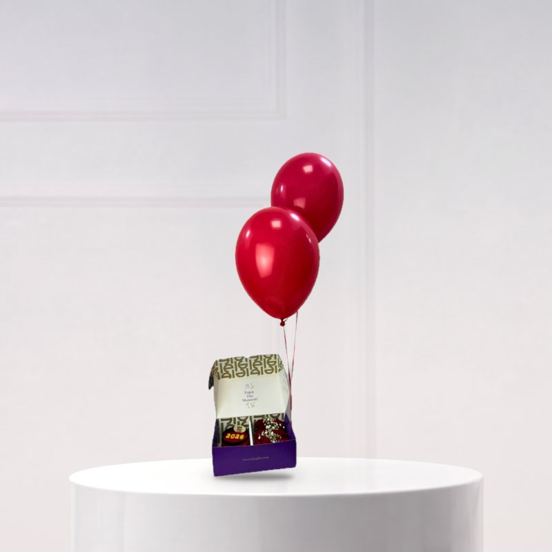 New Year Flowers and Cake Box (3)