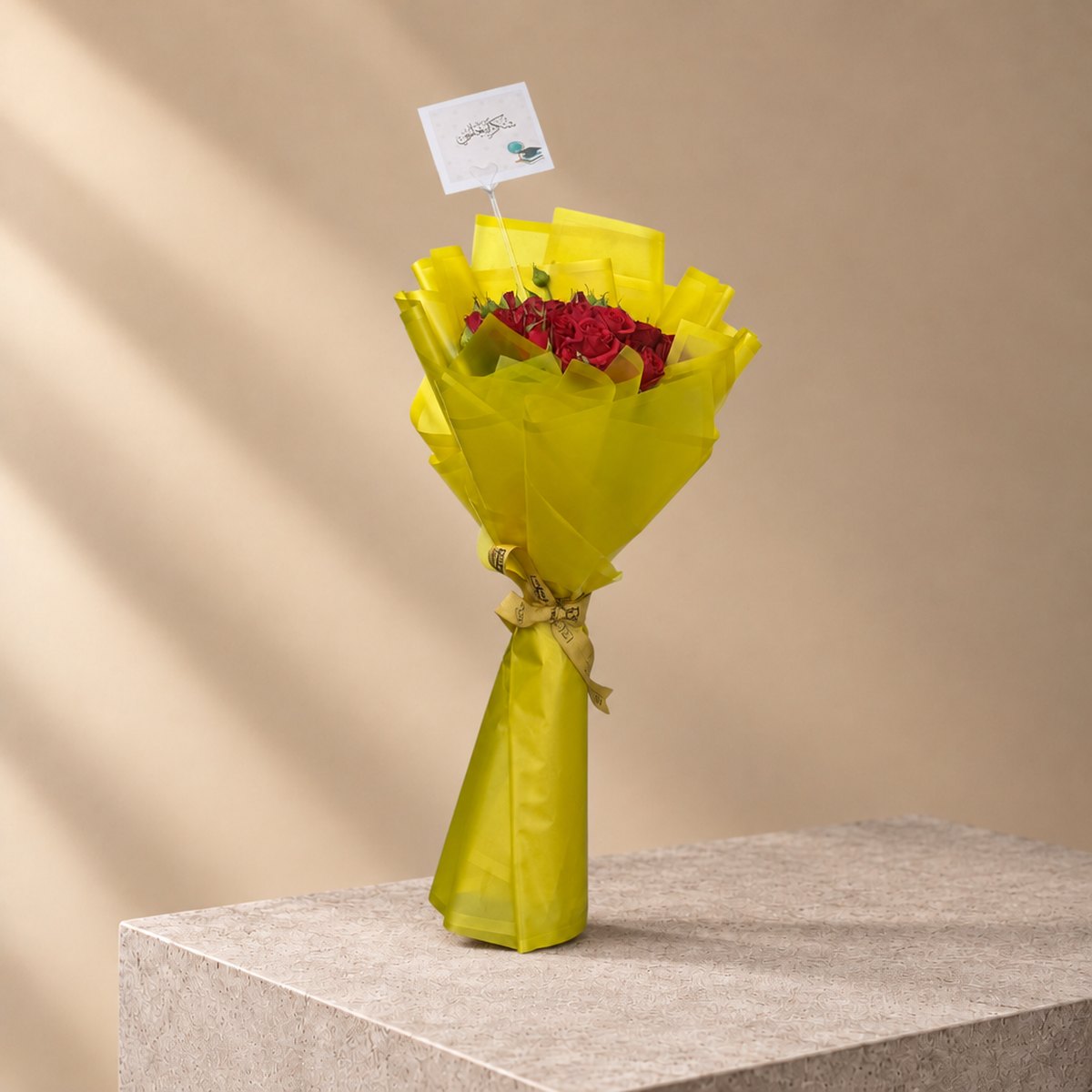 Teacher Bouquet of Red Baby Roses (2)
