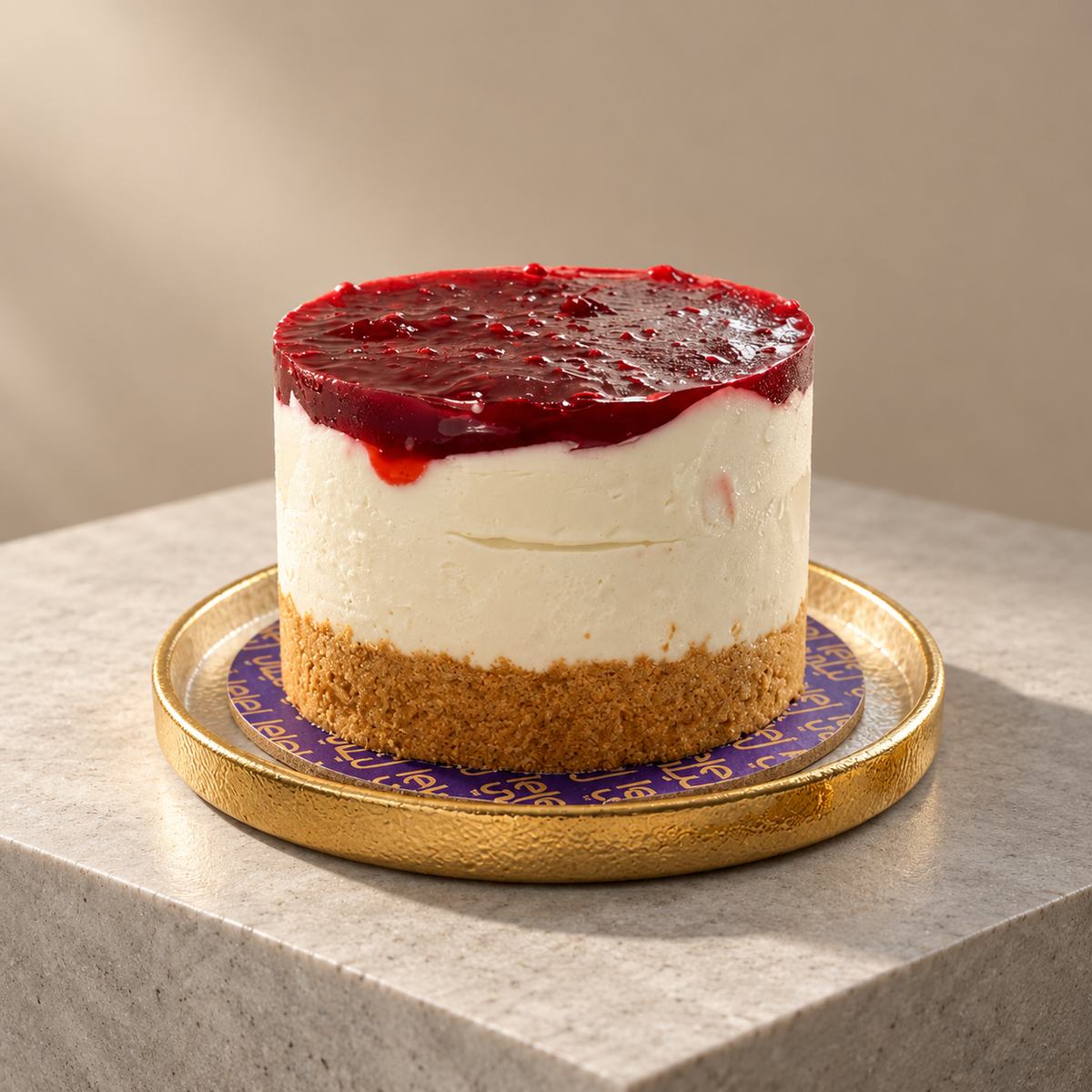 Small Red Berry Cheesecake