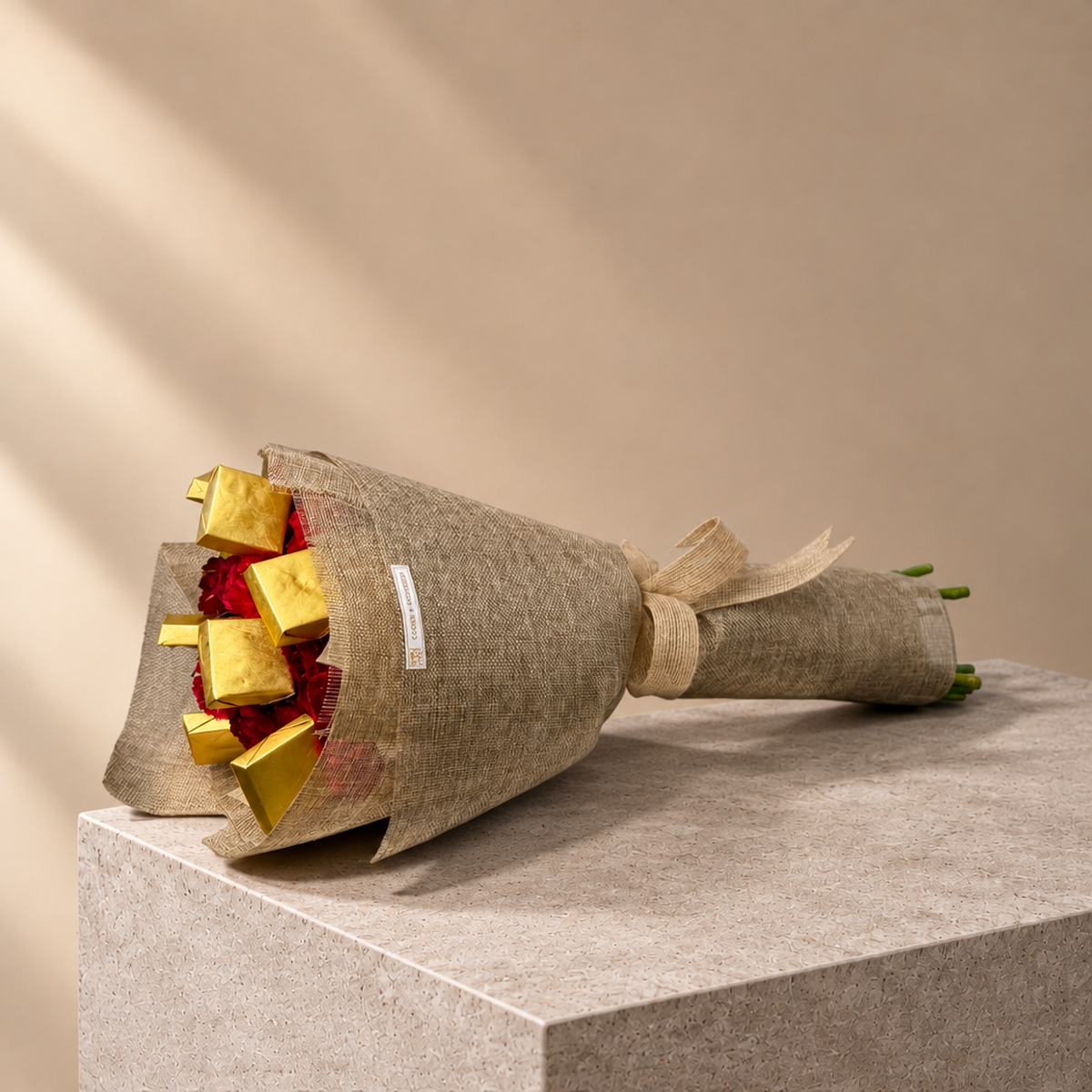 Finest Roses Bouquet with Wafers (2)