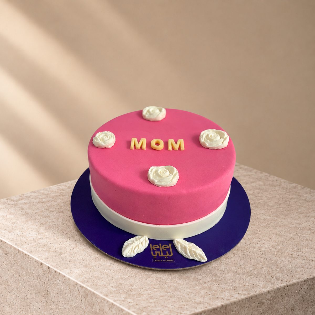 Large Pink Mom Cake