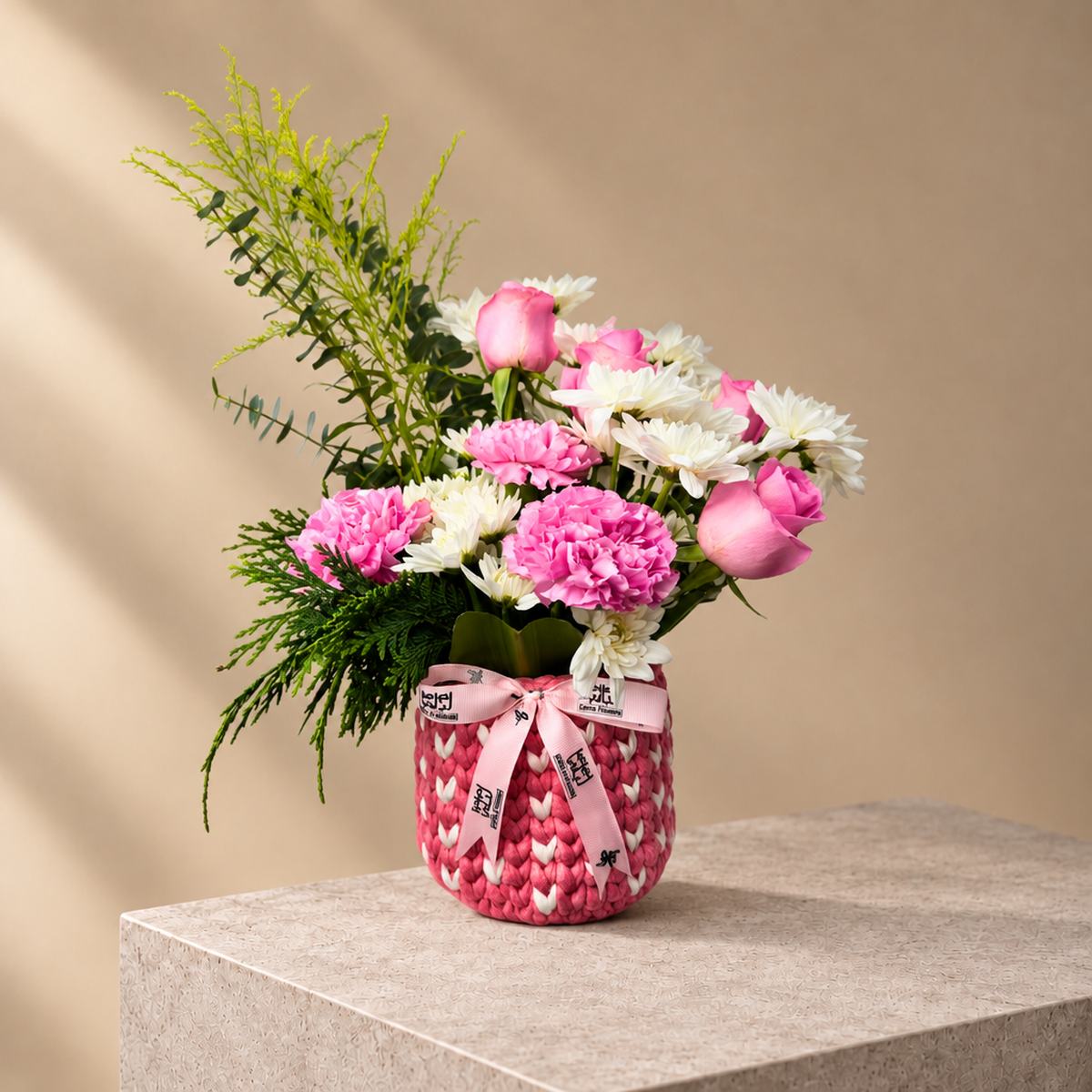Health and Wellness Crochet Bag with Flowers (2)