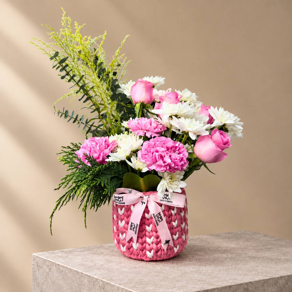 Health and Wellness Crochet Bag with Flowers (3)
