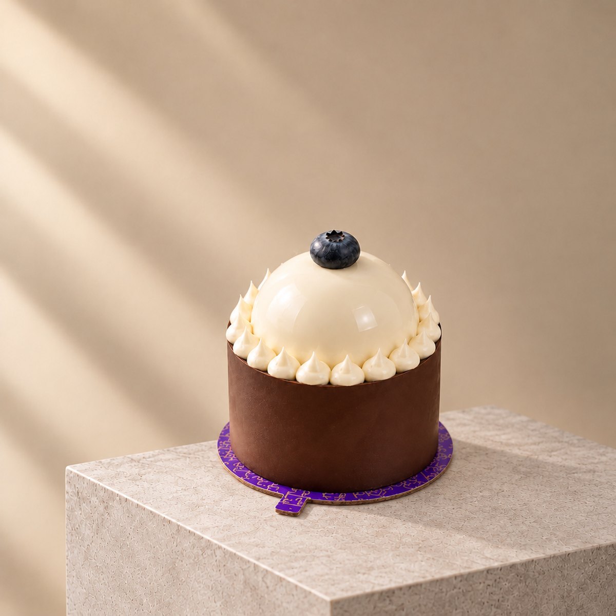 Blueberry Crown Cake