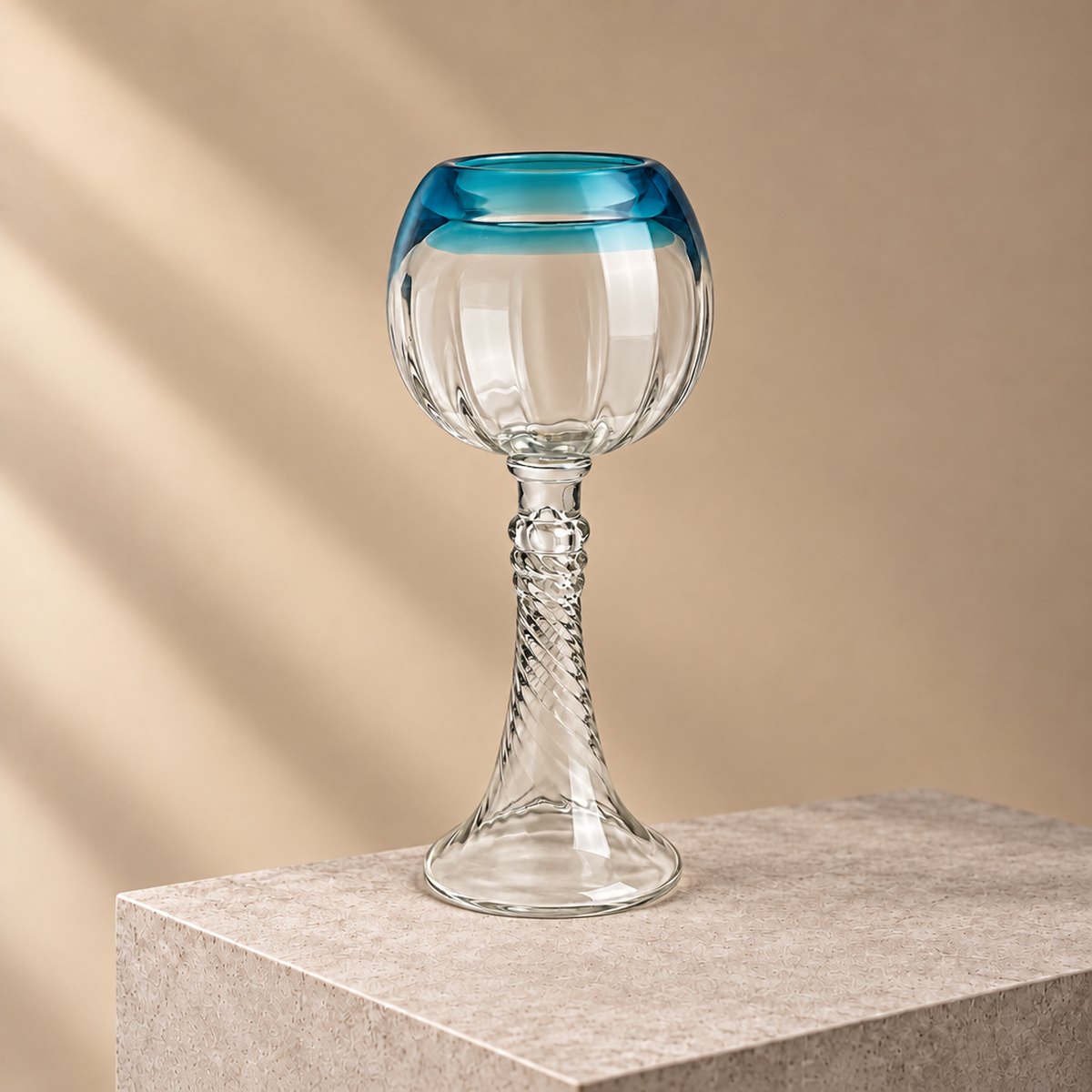 Marbel Glass Vase (2)