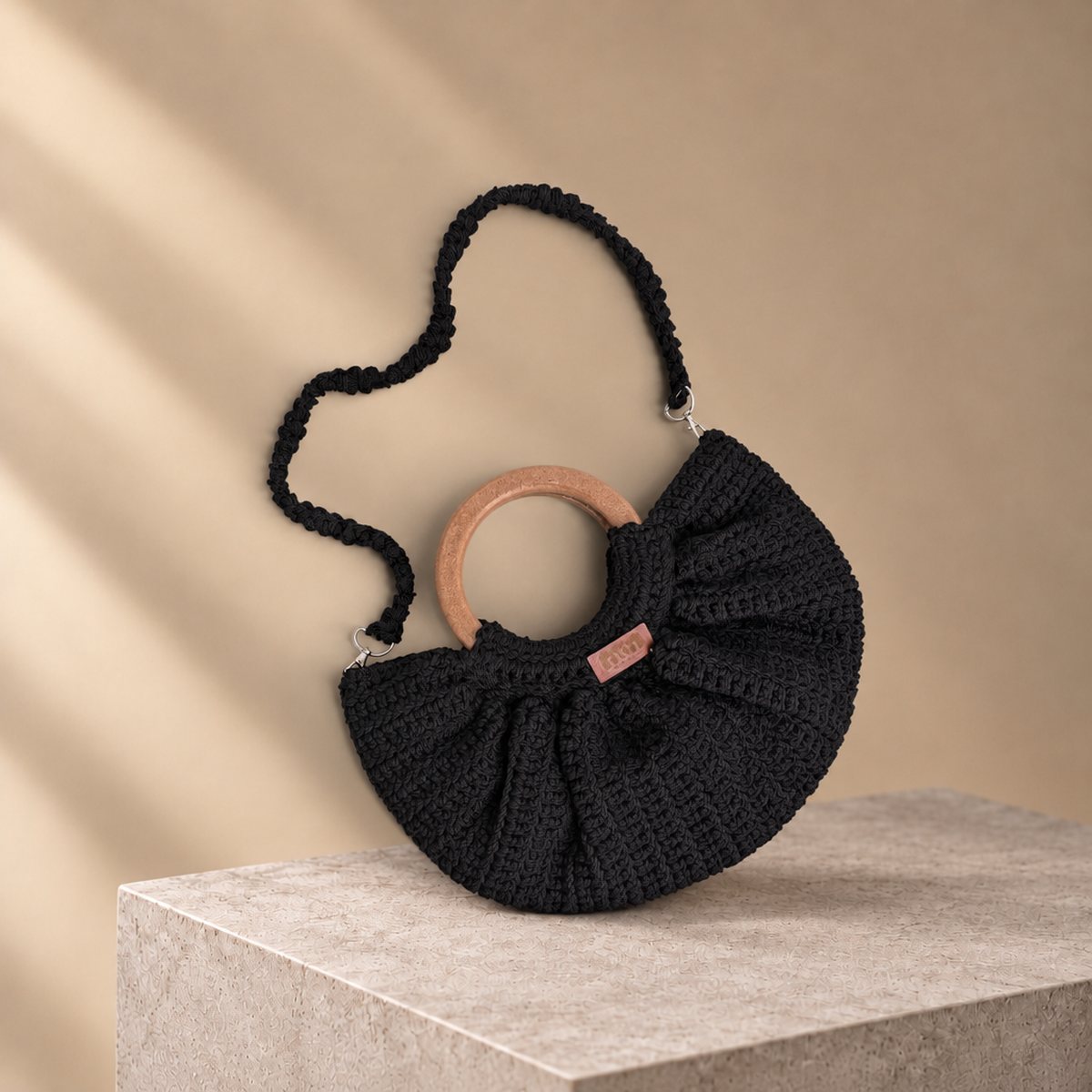 Black Crochet Bag (2)