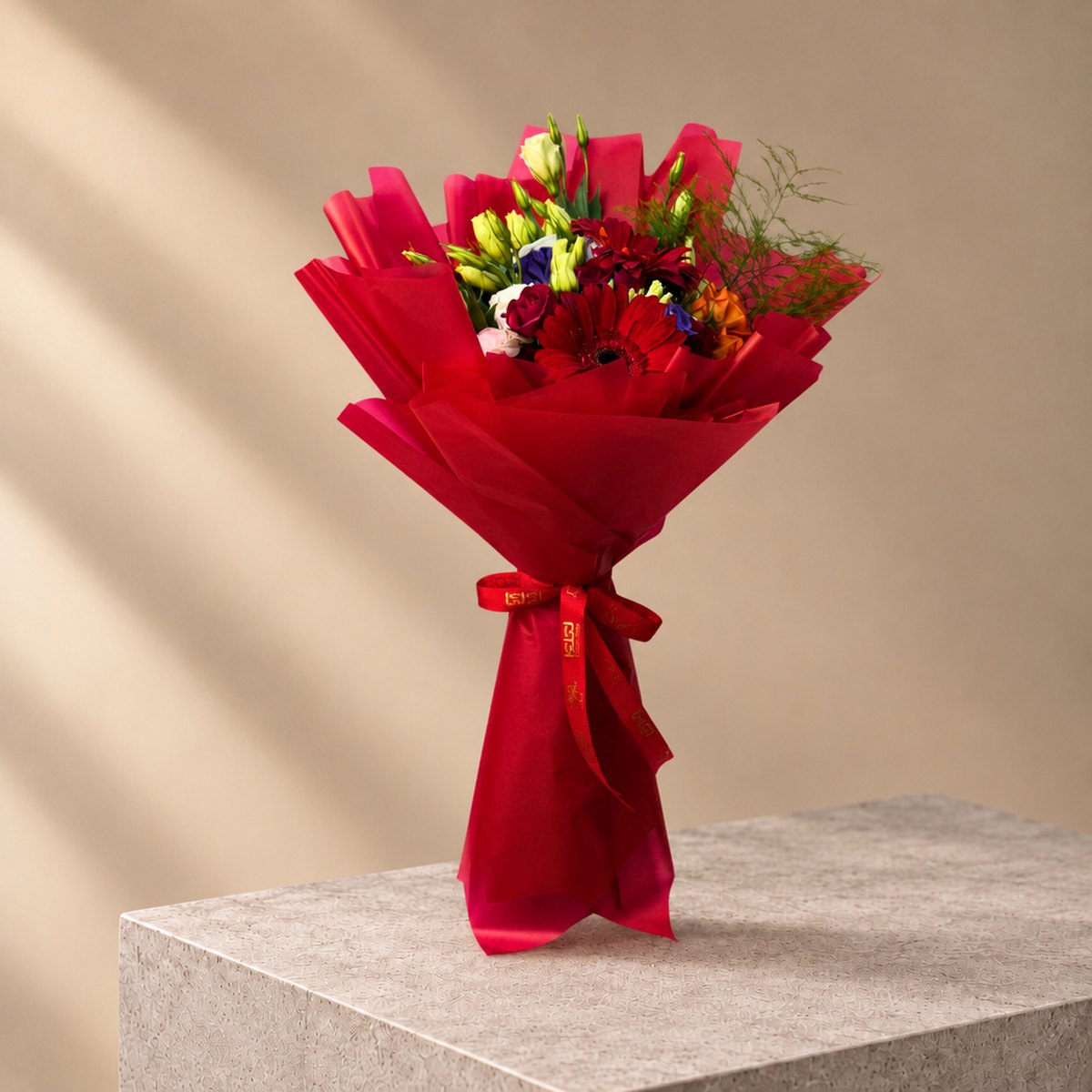 Red Gerbera Bouquet (3)
