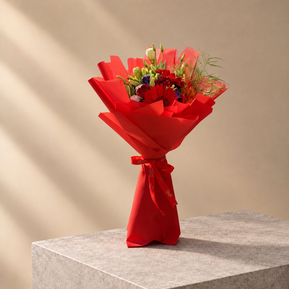 Red Gerbera Bouquet (5)