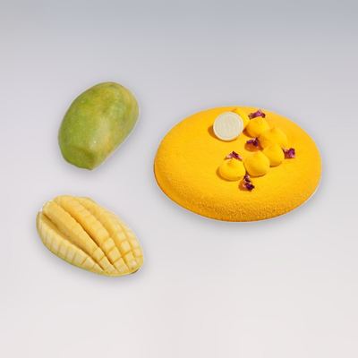 كيك مانجو صغير