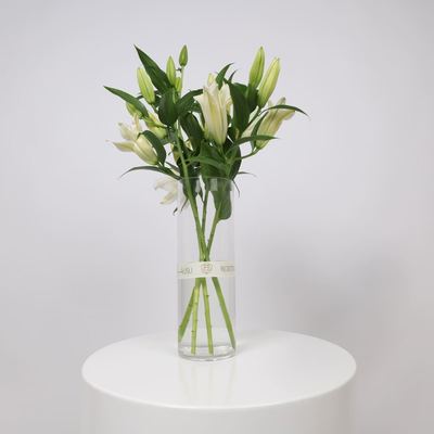 Gentle Lilies Vase