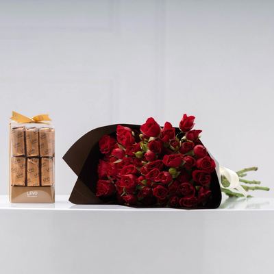 Red Glow with Levo Chocolate