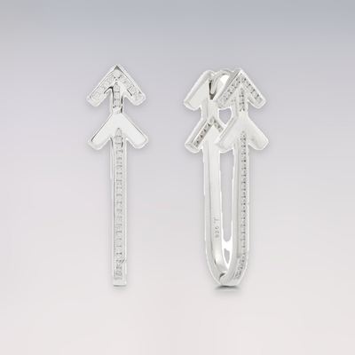 Arrow Silver Earrings