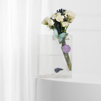 Neom Acrylic Flower Box
