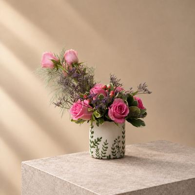Happiness Garden Vase