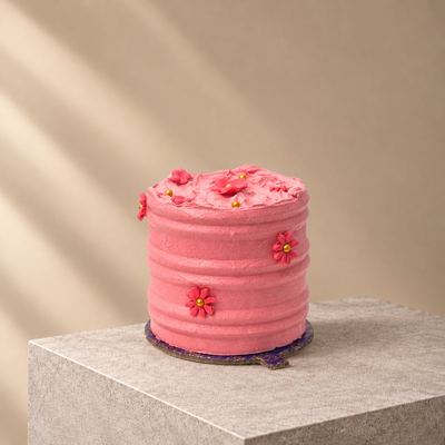 كيك الورد الصغير